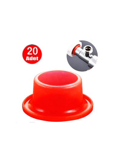 Yeni Nesil Tesisat Montaj Contası Musluk Sızdırmazlık Teflon Silikon Conta -20 Adet