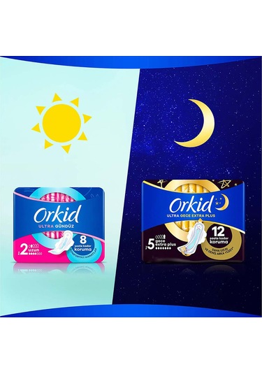 Orkid Ultra Normal Hijyenik Ped 16 Adet