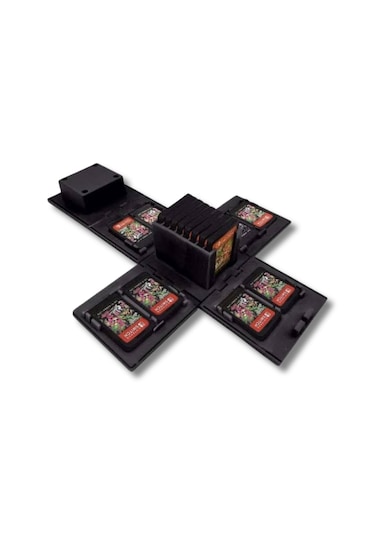 Yues Switch Oyun Kutusu Zelda Premium Saklama Kabı 16 Oyun 16 Mic