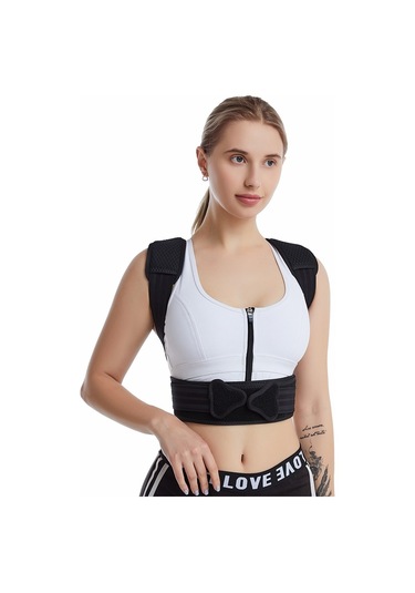 Mk-068 Sırt Duruş Düzeltme Kemeri Kamburluk Önleyici Nefes Alabilir Görünmez Düzeltici