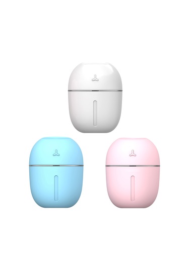 Vkemall Taşınabilir Mini Nemlendirici - 300ml Usb Aromaterapi Difüzörü İle Led Gece Lambası