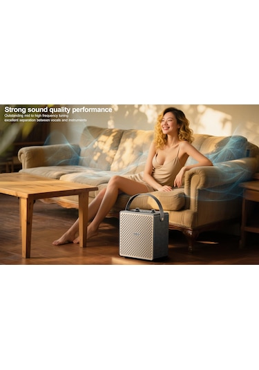 Ven-dens Vd-spk016 Premium Led Işıklı Bluetooth Hoparlör