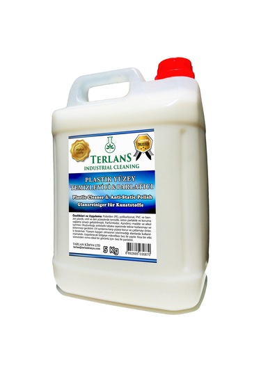 Terlans Pvc Plastik Mobilya Temizleyici Pencere Parlatıcı 5Kg