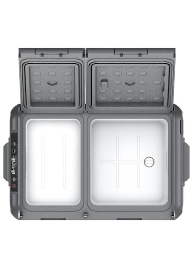 Genos Çift Kapaklı Araç Buzdolabı 35 L