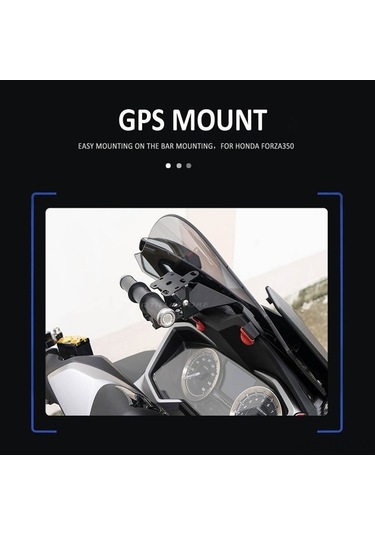 Createtech Uygundur. Tutucu Tutucu Telefonu Panosu Navigasyon Motosiklet Kit İçin Honda Gps Forza Forza Diğer D Cep 350 125 Qk Diğer