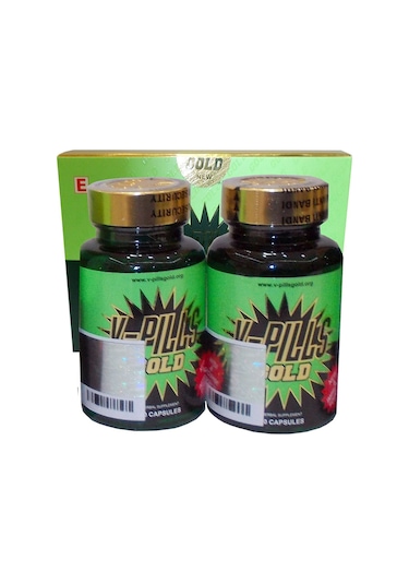 V-Pills Gold Bitkisel 60 Kapsül 2Kutu