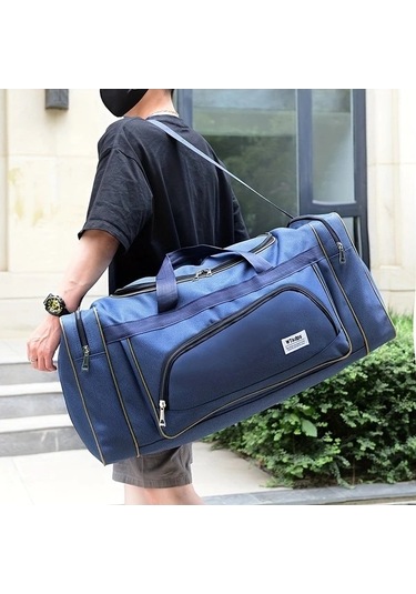 Sandwich Cordial Büyük Kapasiteli Siyah Valiz - Uzun Kısa Tırmanma Ve Ev Eşyası Çekme Çantası Siyah Siyah