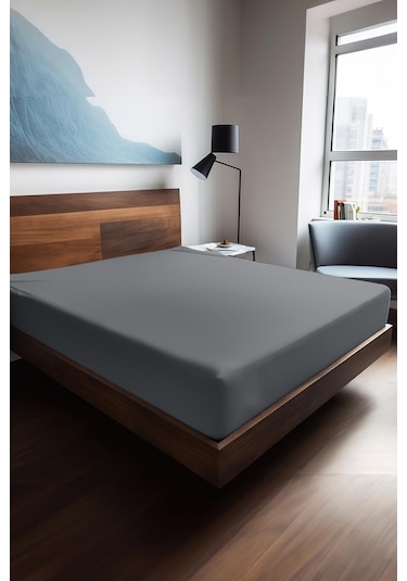 Soley Mix & Match Plain %100 Pamuklu Ranforce 160 X 200 Çift Kişilik Çarşaf