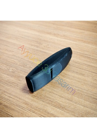 Ayarlanabilir İpli Yüksek Sesli Düdük 129db Siyah