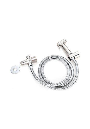 Sones 304 Paslanmaz Çelik Yıkayıcı Nozulu Dişi Yıkayıcı Seti, Stil: Dişi Yıkayıcı + Hortum Çok Renkli