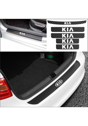 Kia Sorento Bağaj Ve Kapı Eşiği Karbon Sticker (Set)