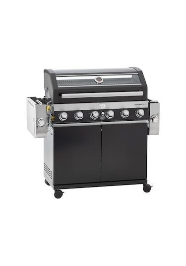 Rösle Videro G6-S Vario Siyah Gazlı Barbekü  İstasyonu Gri - Siyah