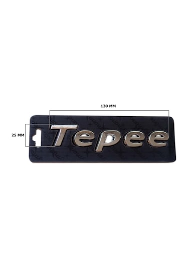 Bagaj Yazı Peugeot Partner Tepee Büyük 130mm ''tepee''
