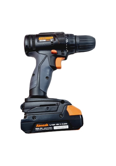 Aimsak AD418R 18V 2.5A Akülü Vidalama Makinesi