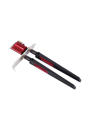 Xindoker 1200mbps 2.4g/5g Çift Bant Bt4.0 10dbi Çift Antenli Pcı-ex1 Masaüstü Kablosuz Wifi Kartı Adaptörü