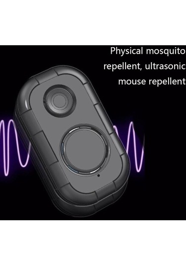 Moly Usb Taşınabilir Cbtx H20 Mini Böcek Sivrisinek Kovucu, Dış Mekan Kamp Seyahat İçin, 10-60m Etkili, Çevre Dostu Abs, 300mah