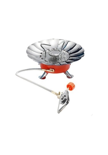 Kamp Ocağı Rüzgarda Sönmez - Mini & Taşınabilir Doğa Yürüyüşü Ve Trekking Pikik Ocağı - Katlanır Tüplü, Hafif, Kompakt Dağcılık Ve Seyahat İçin Bakır