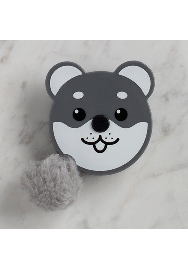 Büro Ev Ofis İçin 1,5mt Ölçer Koyu Gri Şerit Metre Sevimli Motif Mezura Diğer