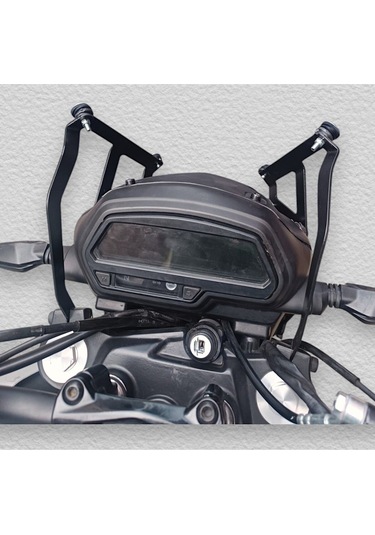 Dominar 250 Dominar 400 Tur Camı Montaj Demiri + Destek Cam Yükseklik 60cm X Üst Genişlik 40cm