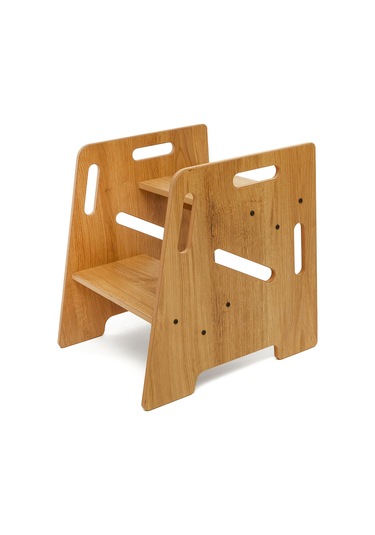 Minera Montessori Ahşap Basamak, Yükseltici, Tabure Ahşap