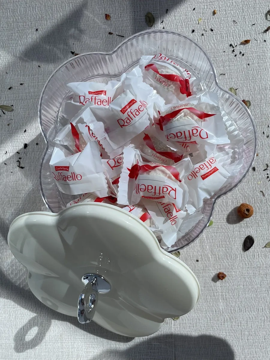 S-nami Kapaklı Şekerlik 443233595 Beyaz