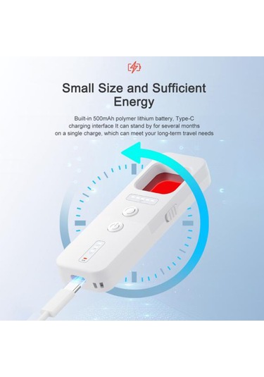 Maiyame Dedektörleri Böcek Dedektörü 5 Seviye Ayarlanabilir Hassasiyet Taşınabil Ev Kamerası