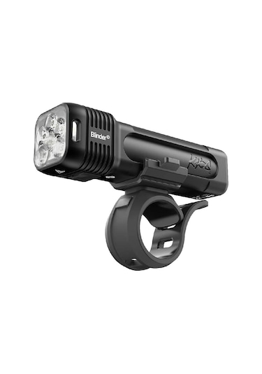 Knog Blinder 1400 Lümen Ip67 Bisiklet Ön Far Aydınlatma Siyah