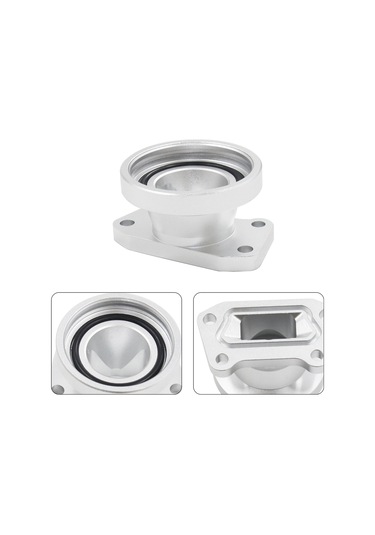 Skycity Alüminyum Gümüş Flanş 2.0 , 4 Çivili, 167g Ağırlığında, 10x9x5cm Paket Boyutu