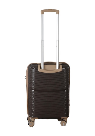 Mçs Group V379 Aura Y.üretim Pp Valiz 55 Cm S21yy100014255 11161 Acı Kahve/şampanya