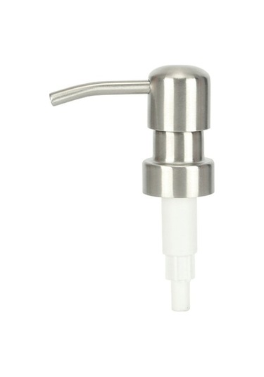 Gümüş-paslanmaz Çelik Sabun Ve Losyon Dispenseri Pompaları Dispenser Kapakları 28mm Boyutunda Sıvı Dispenseri Ve Sabunluk 45975836