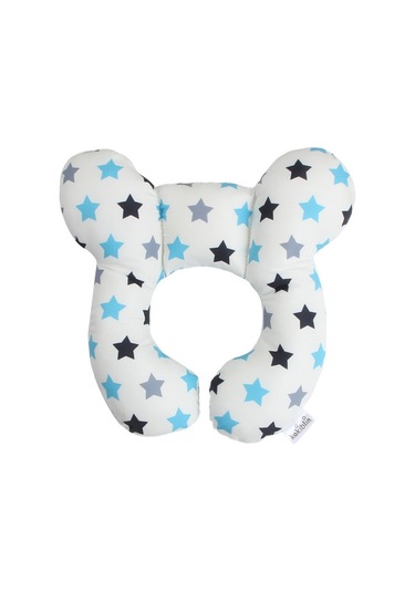 Koruyucu Seyahat Araba Koltuğu Baş Ve Boyun Yastık Yumuşak Boyun No.02 Ekru