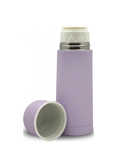 Sema Baby Bebek Termosu 350 Ml - Lila Çok Renkli