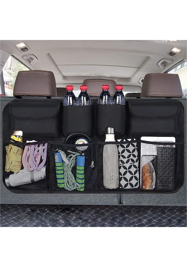 Araç Araba Oto Bagaj Düzenleyici Organizer Çanta Çok Gözlü Sepet