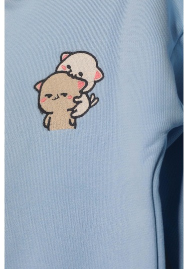 Luess Unisex Çocuk %100 Pamuklu Kedi Nakışlı Kışlık Hırka -açık Mavi 3-4 Yaş 8-9 Yaş Açık Mavi Luess Unisex Çocuk %100 Pamuklu Kedi Nakışlı Kışlık Hırka -açık Mavi 3-4 Yaş 8-9 Yaş Açık Mavi