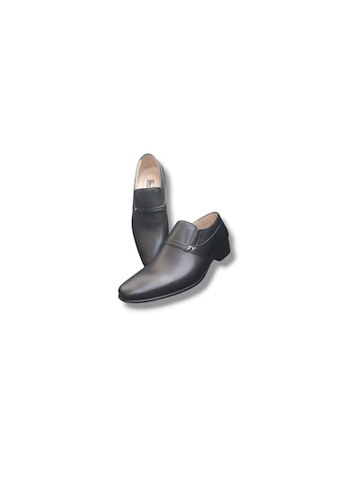 Growish Gr0328 Hakiki Deri Tokalı Kösele Taban Baba Ayakkabı