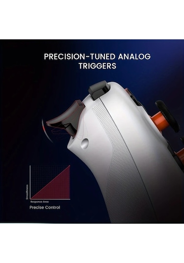 Elmpaly Gamesir T4 Lite Kablosuz Mavi Oyun Kumandası + Kontrolcü, Switch Android İos Uyumlu