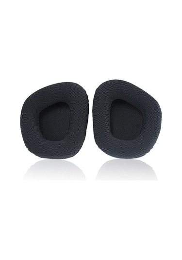 Corsair Void Rgb Pro Kulaklık Yastık Örgü Kumaş Kapak Kulaklıklar Yedek Kulak Yastıkları İçin 2 Çift Siyah