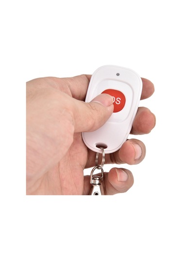 Acil Panik Kablosuz Sos Acil Durum Düğmesi Alarmı