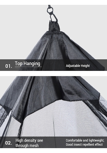 Yifomall "taşınabilir Kamp Sineklik Çadırı - Ultra Hafif, Hızlı Kurulum, Böcek Korumalı" Yeşil