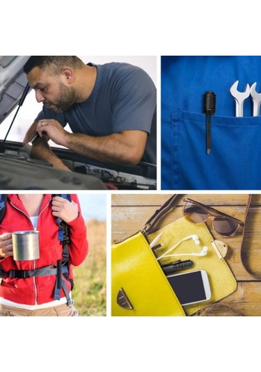 Gold Police Gp-206 Led Beyaz Işıklı Doktor Kalem Fener Gümüş