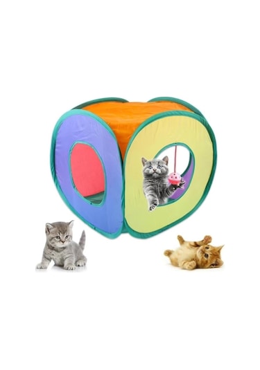 Oyuncak Toplu Kedi Oyun Tüneli