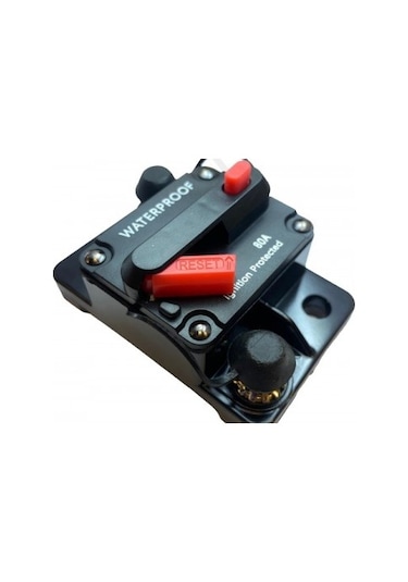 50 Amper Aşırı Yük Devre Kesici Resetli