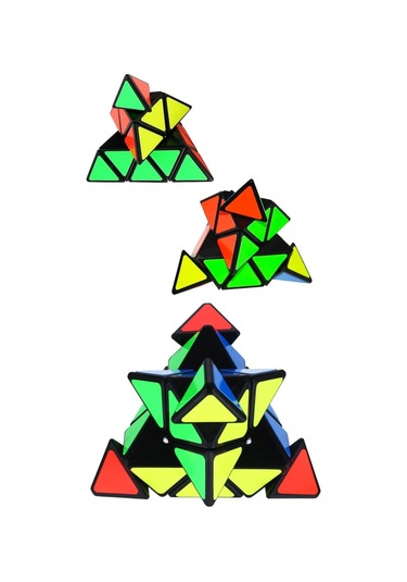 Pyraminx Qy Speed Zeka Küpü Akıl Küpü Rübik Küp
