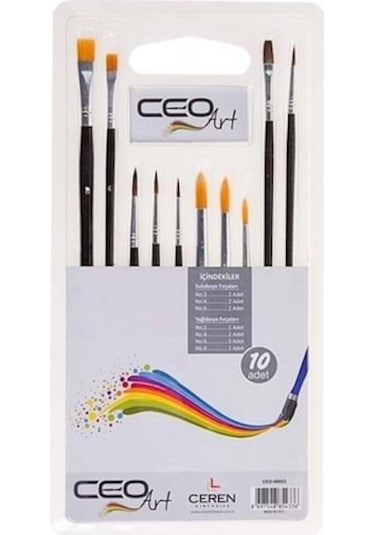 Ceoart Fırça Seti 10 Lu