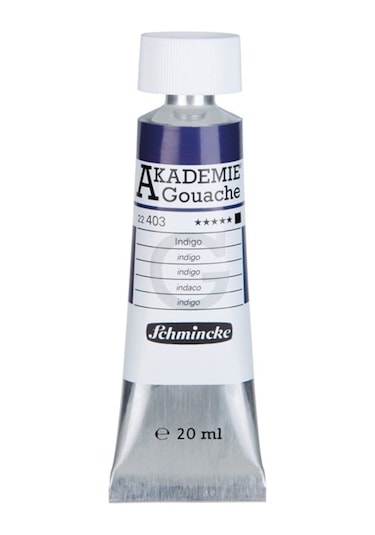 Akademie Guaj Boya 20 Ml 403 Indigo Şık Tasarım Indigo