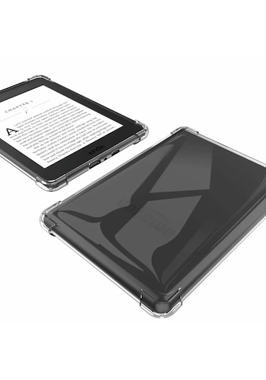 Amazon Kindle 12.nesil 7 Paperwhite E Kitap Okuyucu Şeffaf Kılıf
