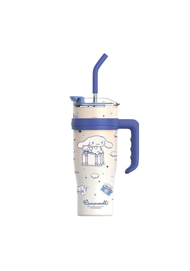 1200ml Paslanmaz Çelik Termos Bardak-mavi 02