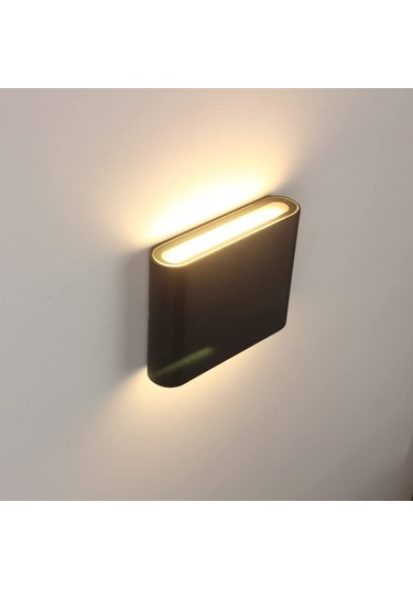 Duvar Lambası, Modern Basit Duvar Lambası, Çift Başlı Duvar Lambası, Led, 6/12 / 20 / 30w Alüminyum