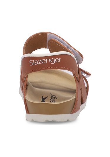 Slazenger  KERMIT Çocuk Cırt Cırtlı Taba Sandalet