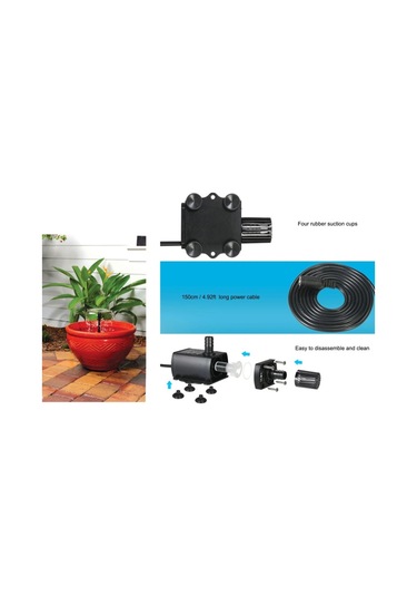 Dc12v Güneşçi Mikro Fırçasız Soğuk Su Dolaşım Çeşmesi Su Pompası, Boyut:qr50h